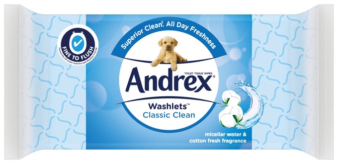 ANDREX WASHLETS