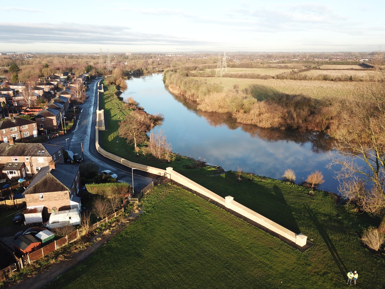 Air Warrington flood scheme