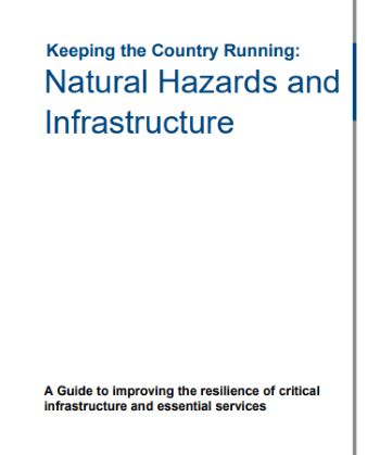 Cabinet Office guidance critical infrastructure resilience