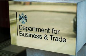 DEPARTMENT FOR BUSINESS TRADE ADDRESS PLATE