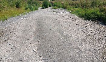 Dry riverbed North Wales