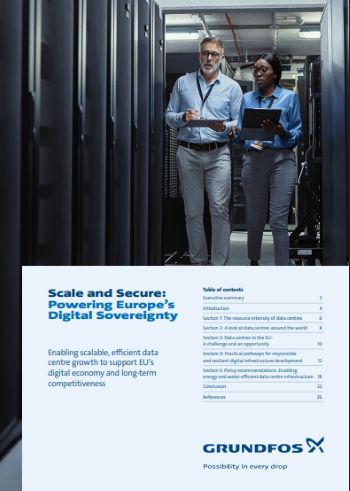 GRUNDFOS POWERING EUROPES DIGITAL FUTURE  Policy-Paper May 2026