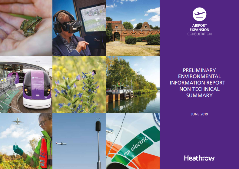 HEATHROW PRELIMINARY ENVIRONMENTAL INFORMATION REPORT NON TECH SUMMARY