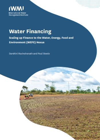 IWMI REPORT WATER FINANCING APRIL 2026