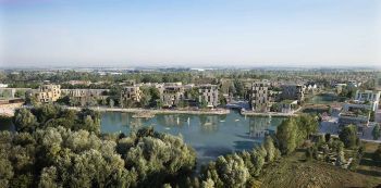 Last Mile Waterbeach visualisation former barracks and airfield