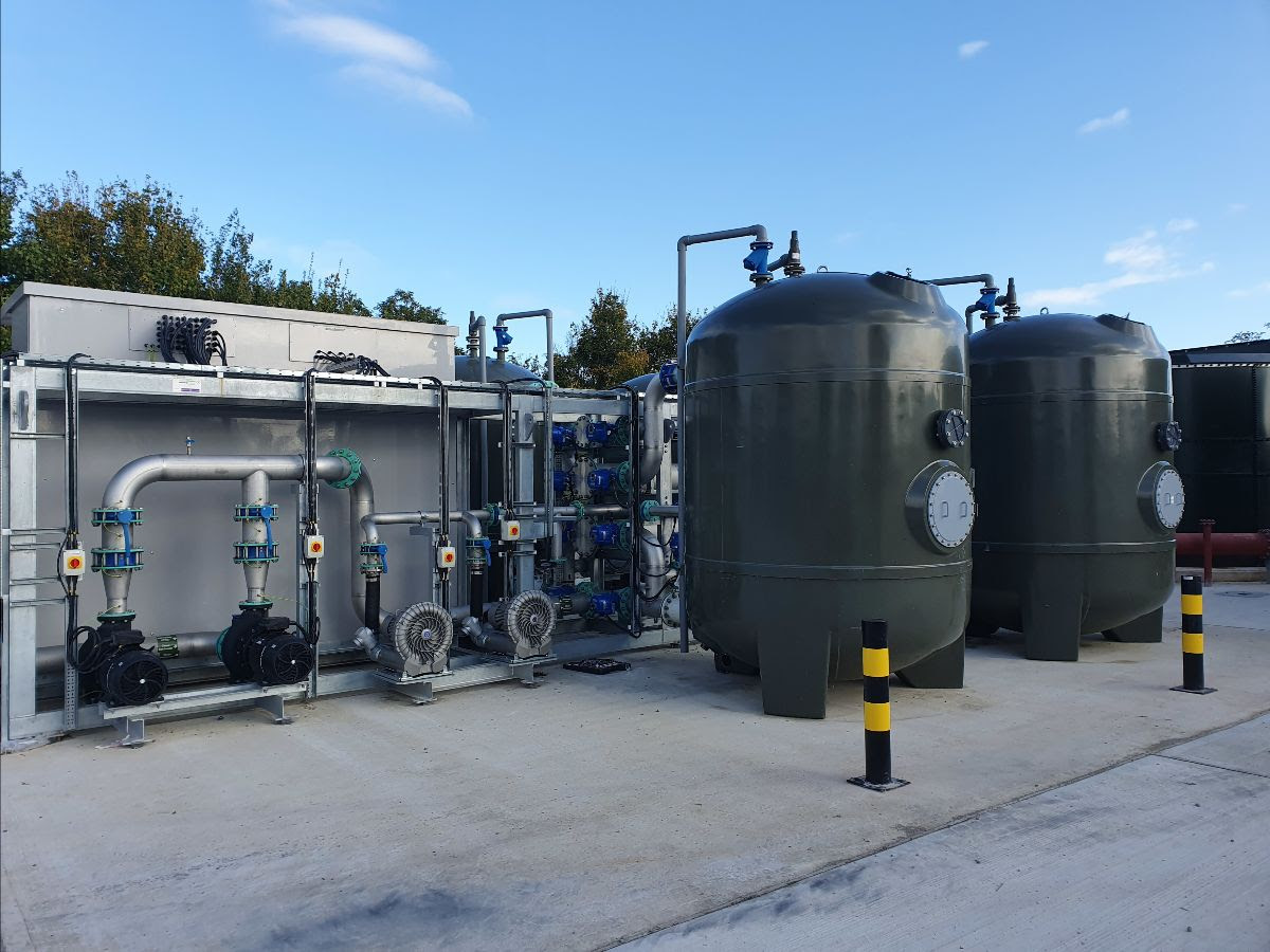 Bluewater Bio Filter Clear plant