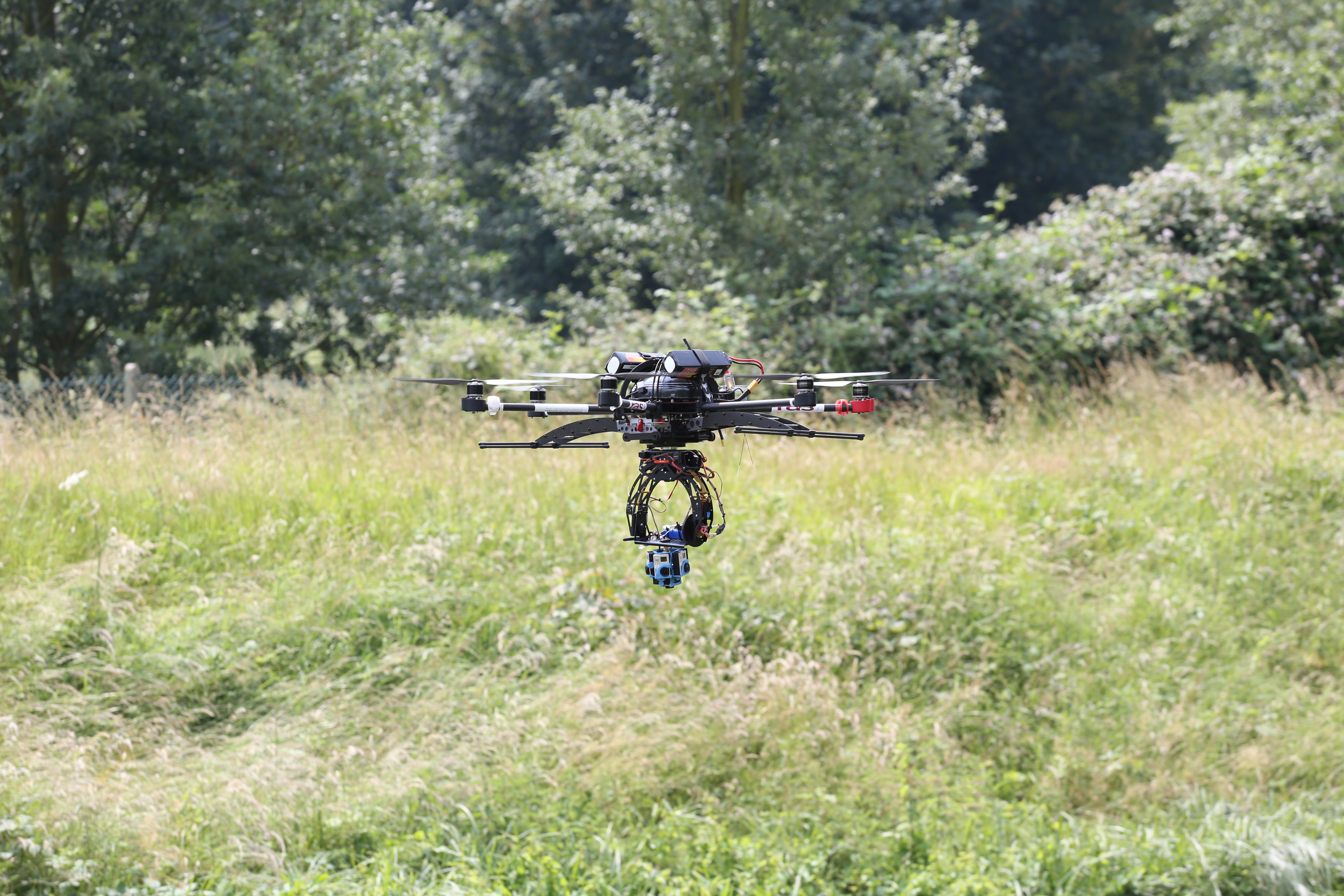 Drone in the air