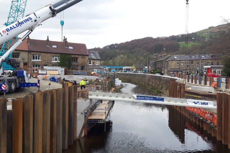 mytholmroyd flood defence bridge 1