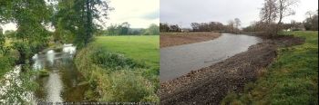 RIVER LUGG - PRE AND POST DECEMBER 2020
