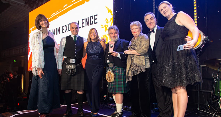 SCOTTISH WATER SUPPLUY CHAIN AWARD