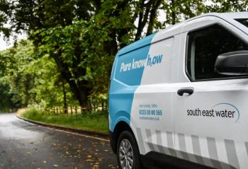 SOUTH EAST WATER LOGO ON VAN GENERIC