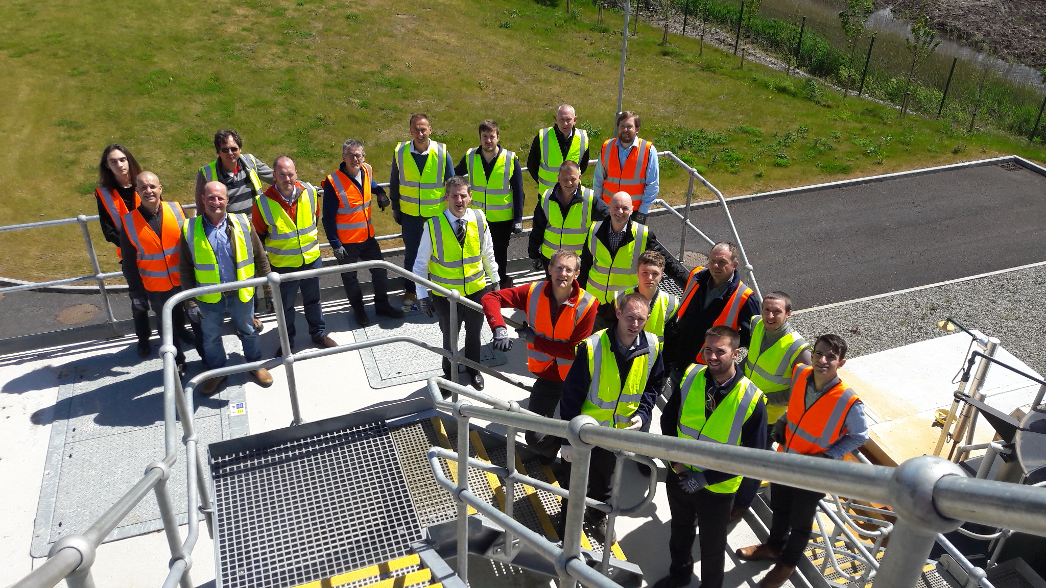 Severn Trent visiting the Nereda plant in Carrigtwohill