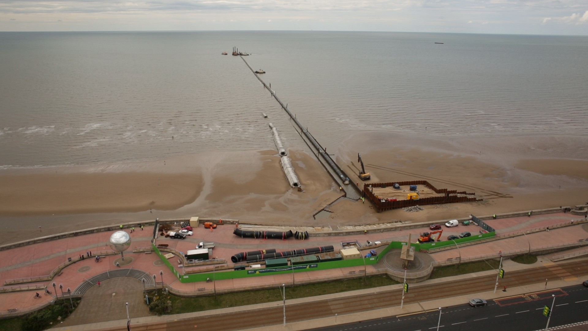 harrowside-outfall-installation