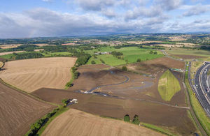 s300 Catterick FSR aerial looking north 1